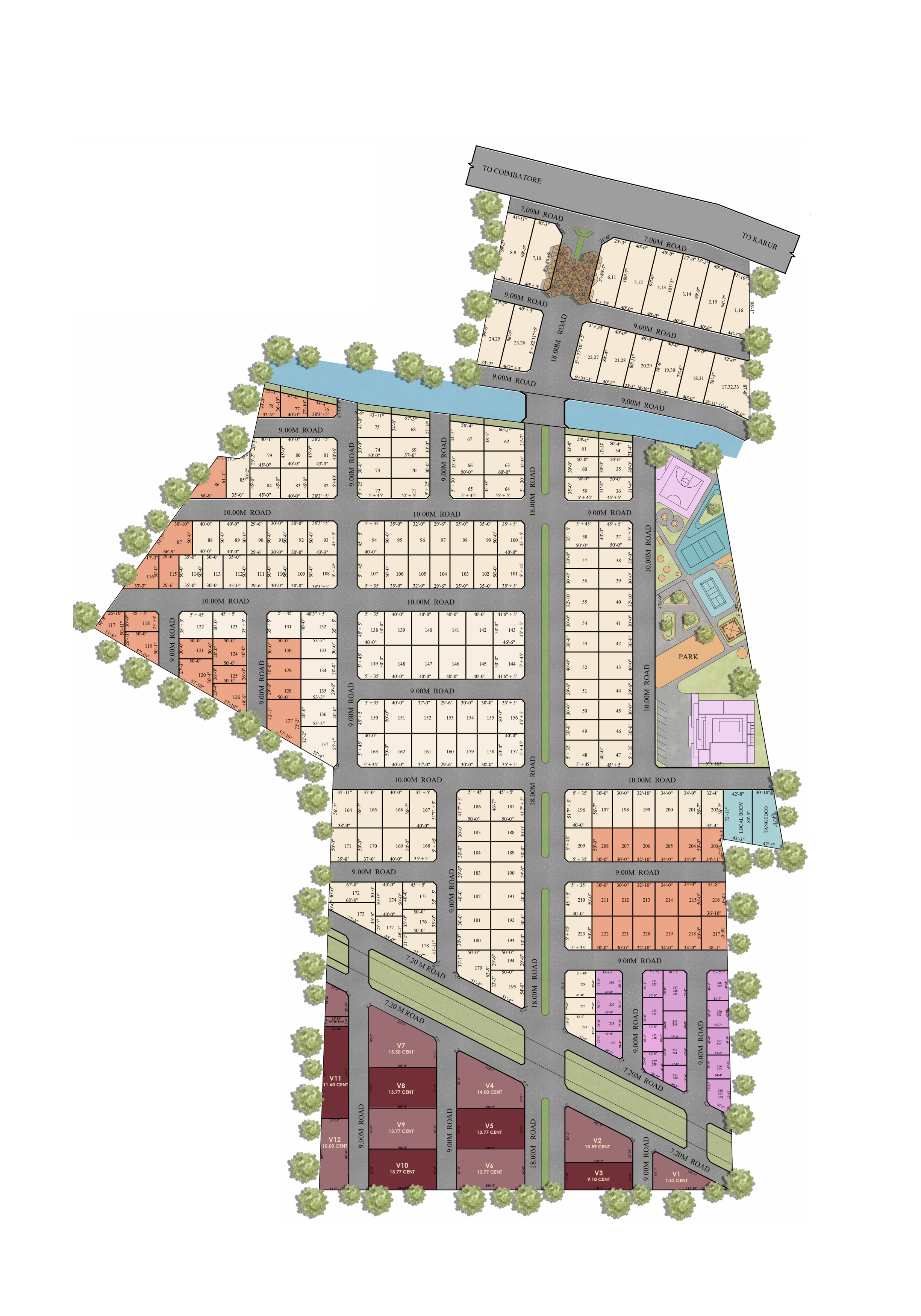 Indraprastha Site Plan
